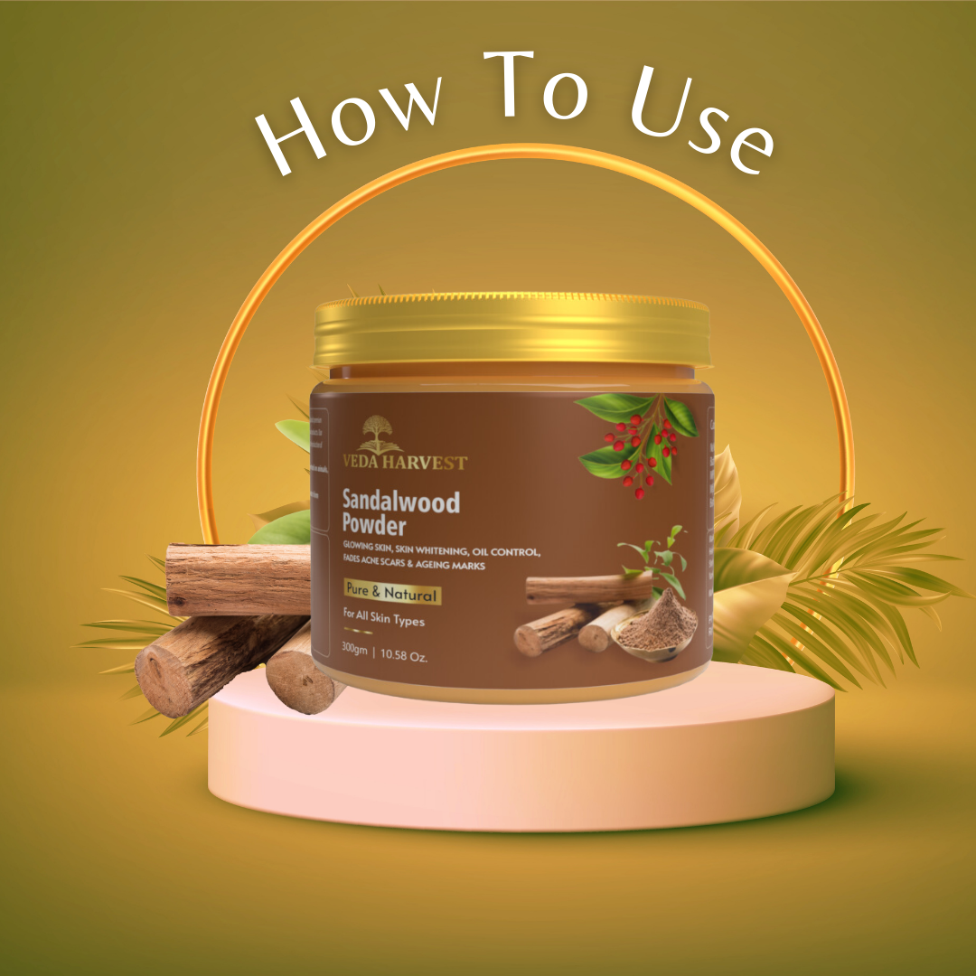 sandal powder how to use