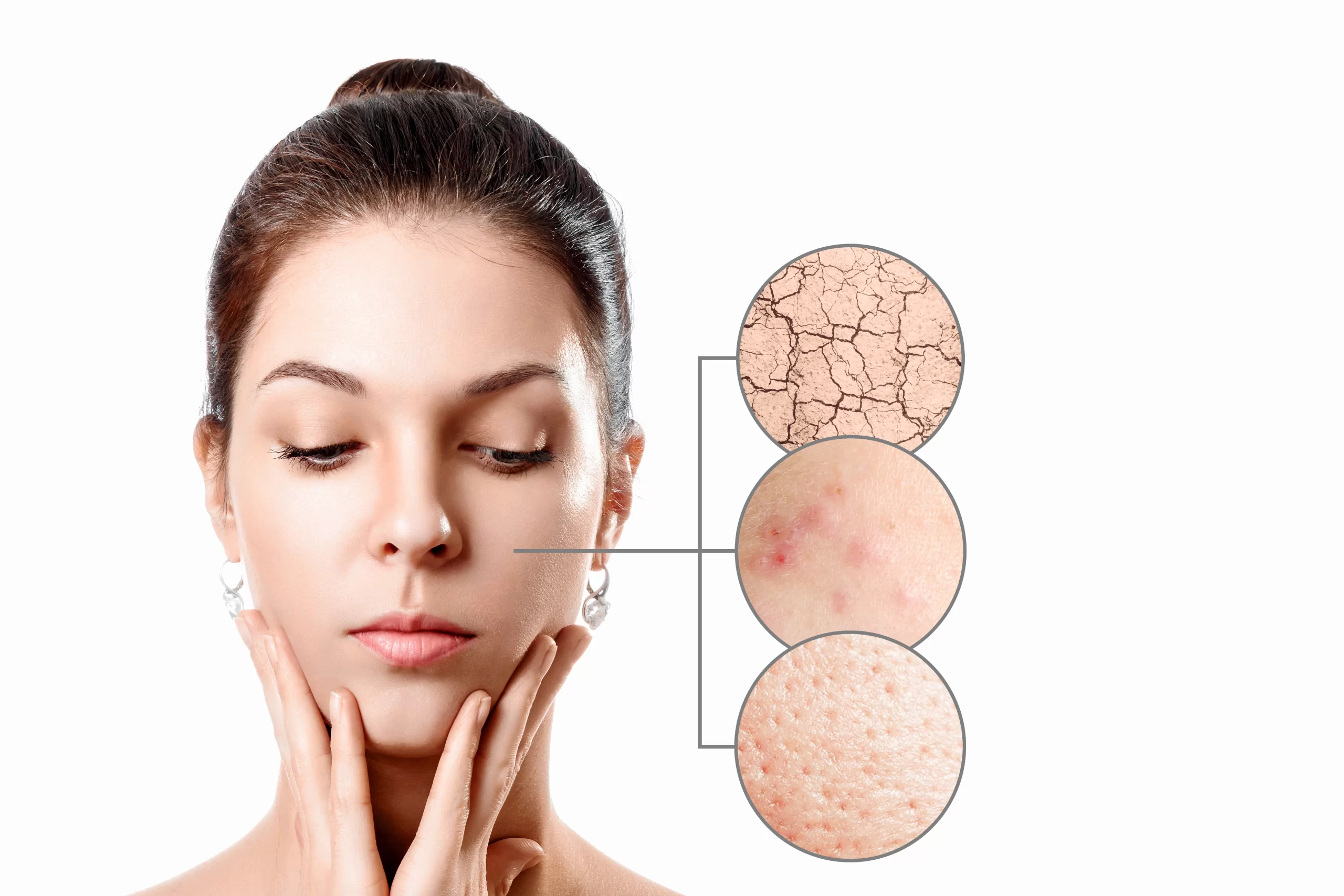 Charcoal powder for tightening pores